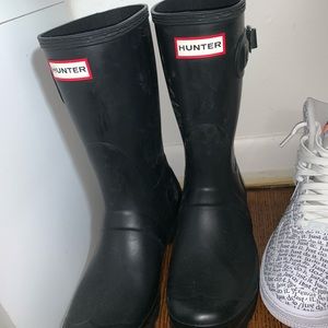 hunter boots short